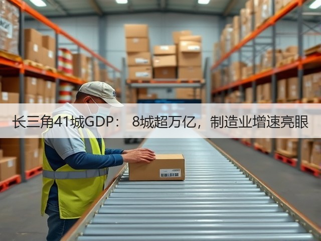 长三角41城GDP: 8城超万亿,制造业增速亮眼(图3) 长三角41城GDP: 8城超万亿,制造业增速亮眼(图3)