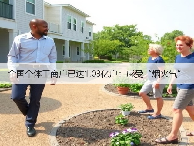 全国个体工商户已达1.03亿户:感受“烟火气”(图1) 全国个体工商户已达1.03亿户:感受“烟火气”(图1)