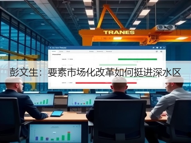 彭文生:要素市场化改革如何挺进深水区(图1) 彭文生:要素市场化改革如何挺进深水区(图1)