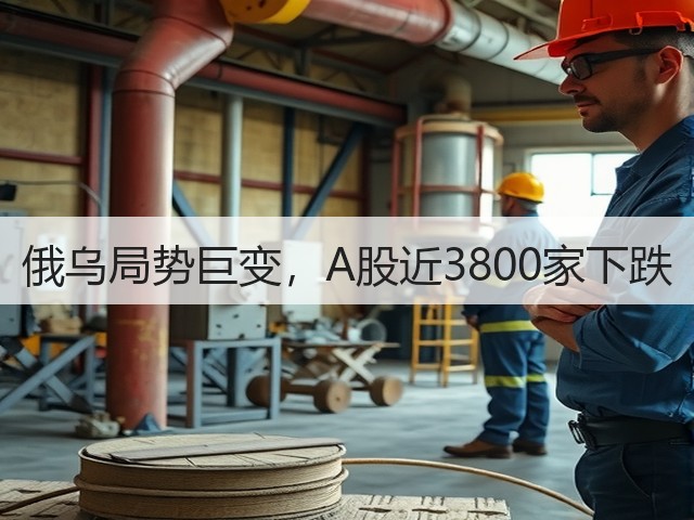 俄乌局势巨变，A股近3800家下跌(图3)