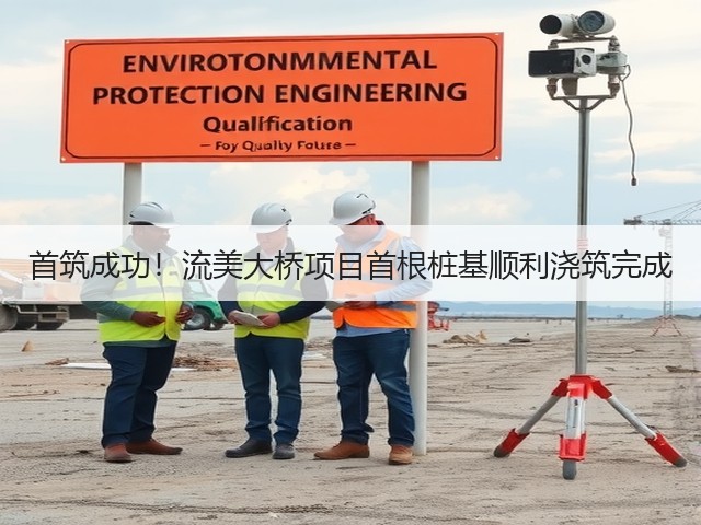 首筑成功！流美大桥项目首根桩基顺利浇筑完成(图3)