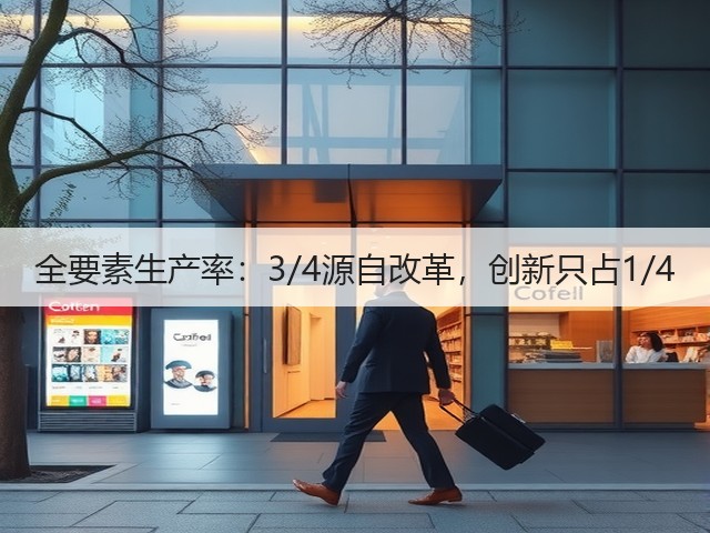 全要素生产率:3/4源自改革,创新只占1/4(图1) 全要素生产率:3/4源自改革,创新只占1/4(图1)