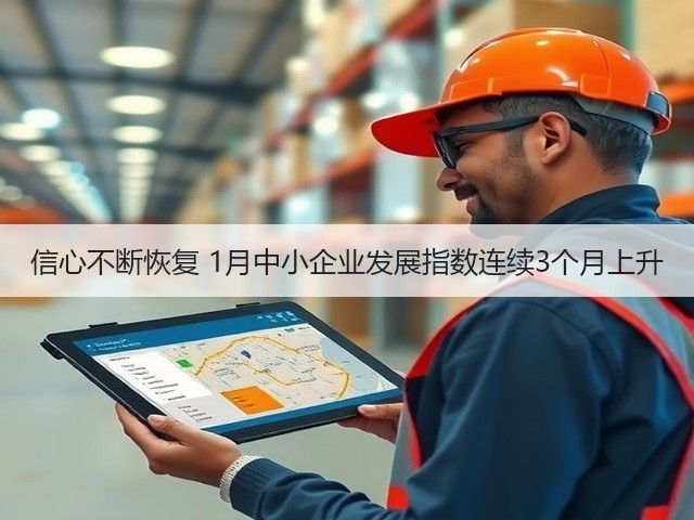 信心不断恢复 1月中小企业发展指数连续3个月上升(图1) 信心不断恢复 1月中小企业发展指数连续3个月上升(图1)