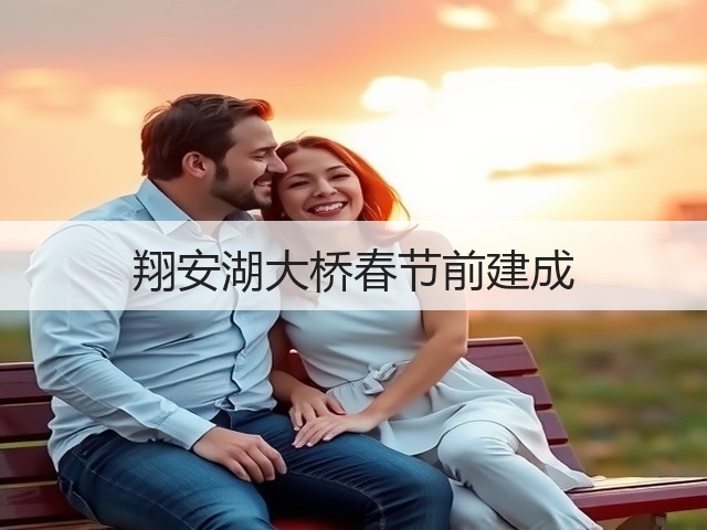 翔安湖大桥春节前建成(图1)