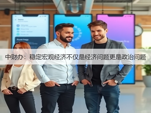 中财办:稳定宏观经济不仅是经济问题更是政治问题(图1) 中财办:稳定宏观经济不仅是经济问题更是政治问题(图1)
