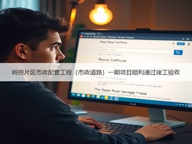 岭兜片区市政配套工程(市政道路)一期项目顺利通过竣工验收(图1) 岭兜片区市政配套工程(市政道路)一期项目顺利通过竣工验收(图1)