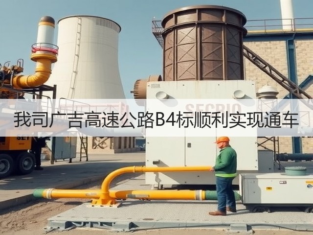 我司广吉高速公路B4标顺利实现通车(图1) 我司广吉高速公路B4标顺利实现通车(图1)