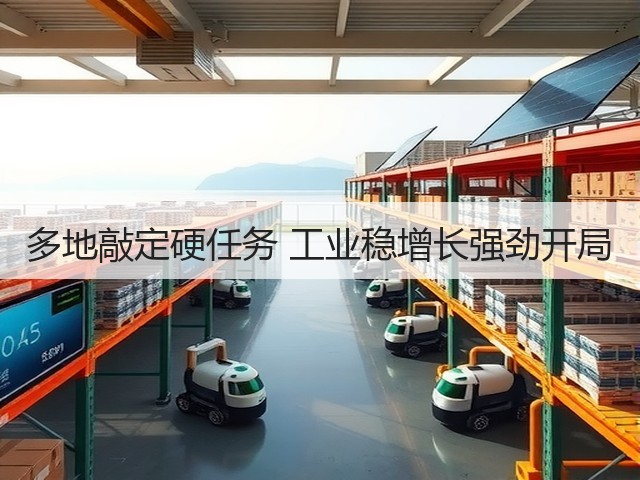 多地敲定硬任务 工业稳增长强劲开局(图2) 多地敲定硬任务 工业稳增长强劲开局(图2)