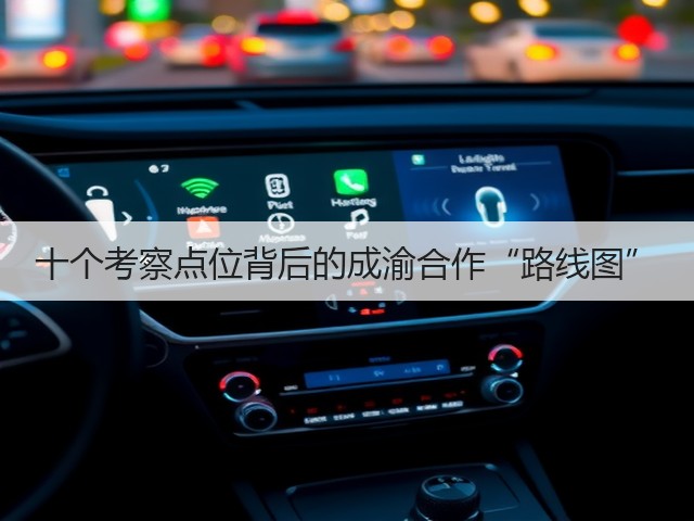 十个考察点位背后的成渝合作“路线图”(图2)