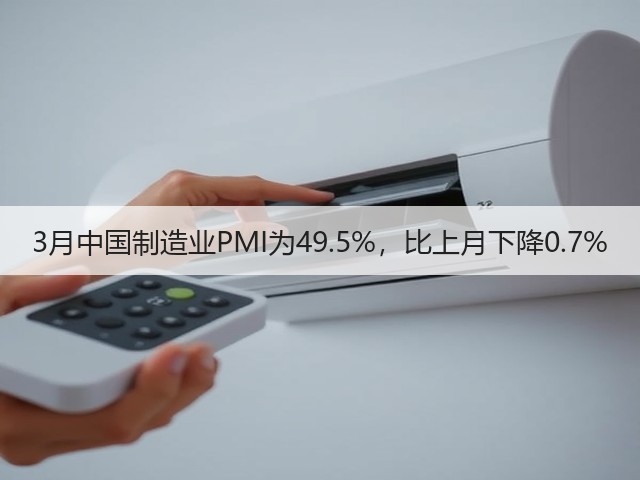 3月中国制造业PMI为49.5%,比上月下降0.7%(图1) 3月中国制造业PMI为49.5%,比上月下降0.7%(图1)