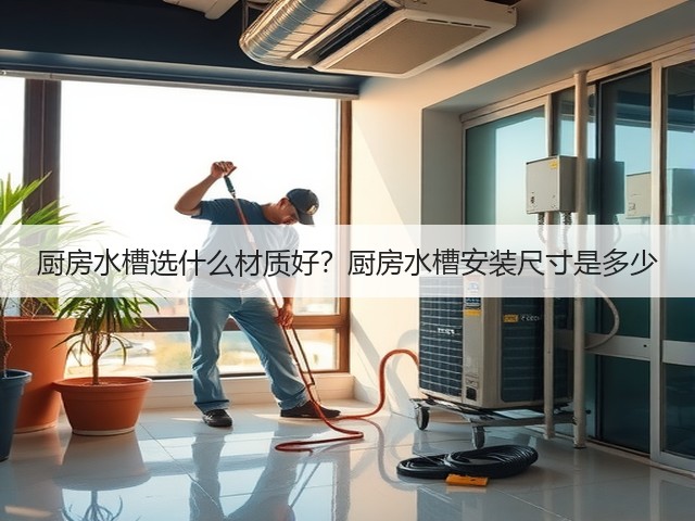 厨房水槽选什么材质好?厨房水槽安装尺寸是多少(图3) 厨房水槽选什么材质好?厨房水槽安装尺寸是多少(图3)