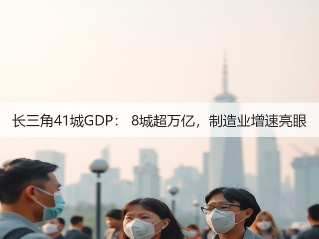 长三角41城GDP: 8城超万亿,制造业增速亮眼(图3) 长三角41城GDP: 8城超万亿,制造业增速亮眼(图3)