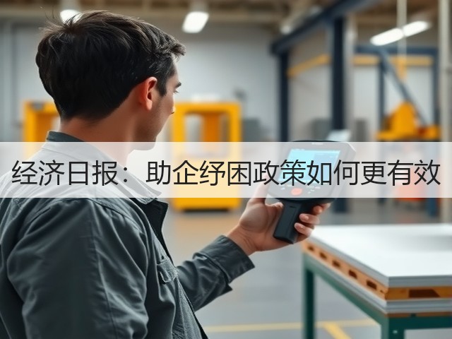 经济日报:助企纾困政策如何更有效(图1) 经济日报:助企纾困政策如何更有效(图1)
