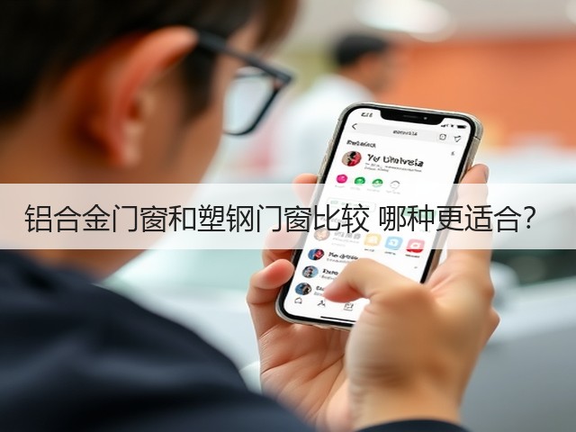 铝合金门窗和塑钢门窗比较 哪种更适合?(图1) 铝合金门窗和塑钢门窗比较 哪种更适合?(图1)