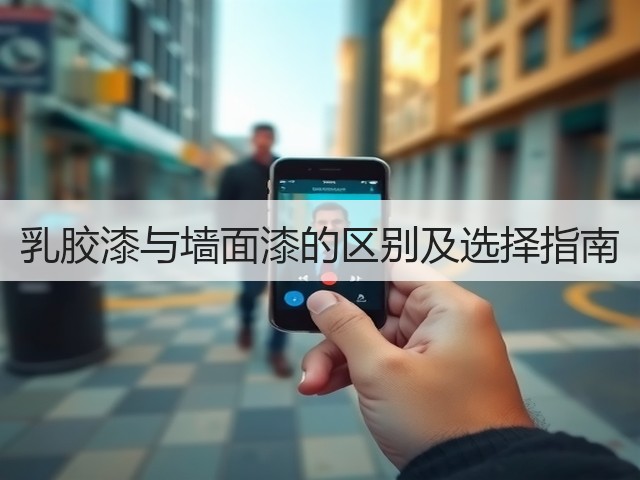乳胶漆与墙面漆的区别及选择指南(图1) 乳胶漆与墙面漆的区别及选择指南(图1)
