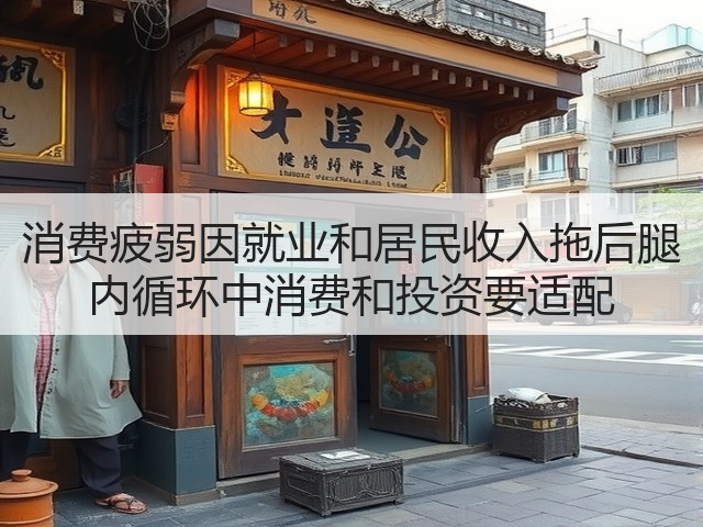 消费疲弱因就业和居民收入拖后腿 内循环中消费和投资要适配(图1) 消费疲弱因就业和居民收入拖后腿 内循环中消费和投资要适配(图1)