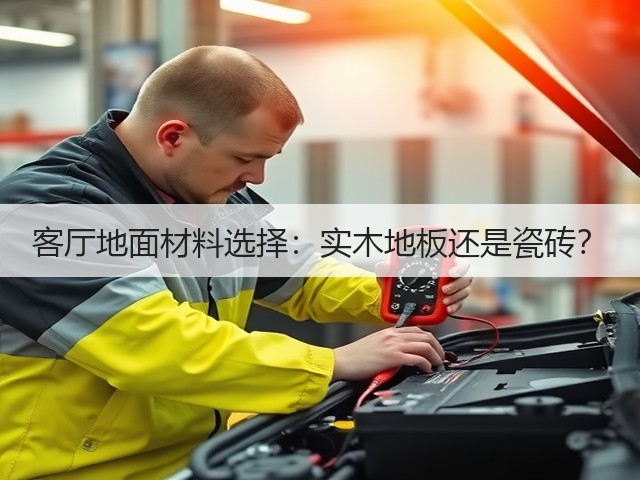 客厅地面材料选择：实木地板还是瓷砖？(图3)