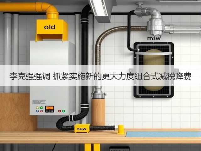 李克强强调 抓紧实施新的更大力度组合式减税降费(图1)