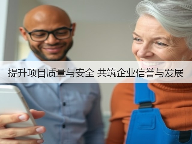提升项目质量与安全 共筑企业信誉与发展(图1)