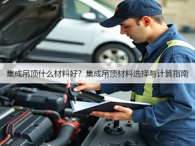 集成吊顶什么材料好?集成吊顶材料选择与计算指南(图1) 集成吊顶什么材料好?集成吊顶材料选择与计算指南(图1)