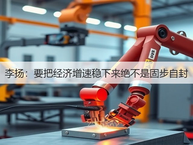 李扬:要把经济增速稳下来绝不是固步自封(图1) 李扬:要把经济增速稳下来绝不是固步自封(图1)