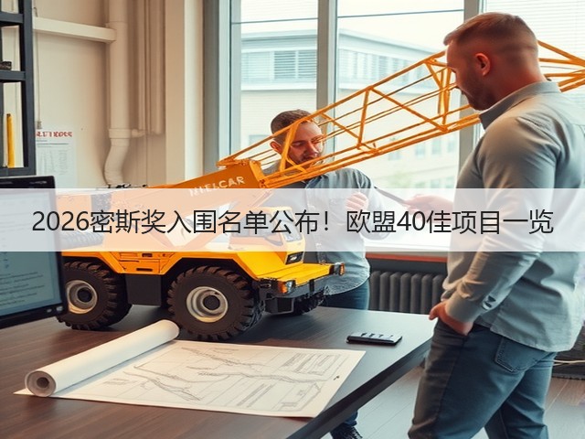 2026密斯奖入围名单公布!欧盟40佳项目一览(图1) 2026密斯奖入围名单公布!欧盟40佳项目一览(图1)