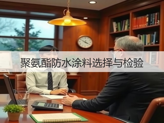 聚氨酯防水涂料选择与检验(图1) 聚氨酯防水涂料选择与检验(图1)